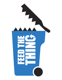 Feed the Thing - Recycling logo