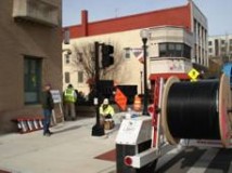 City Facilities get Fiber Optic Connection
