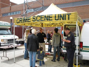Crime Scene Unit Display