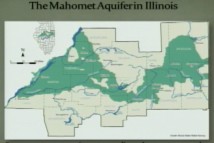Mahomet Aquifer Map