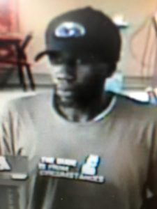 Suspect Photo_Central IL Bank Robbery_2016Aug30