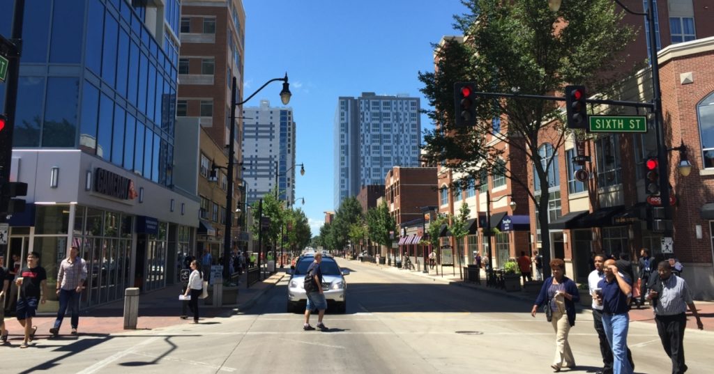 Campustown walkability image