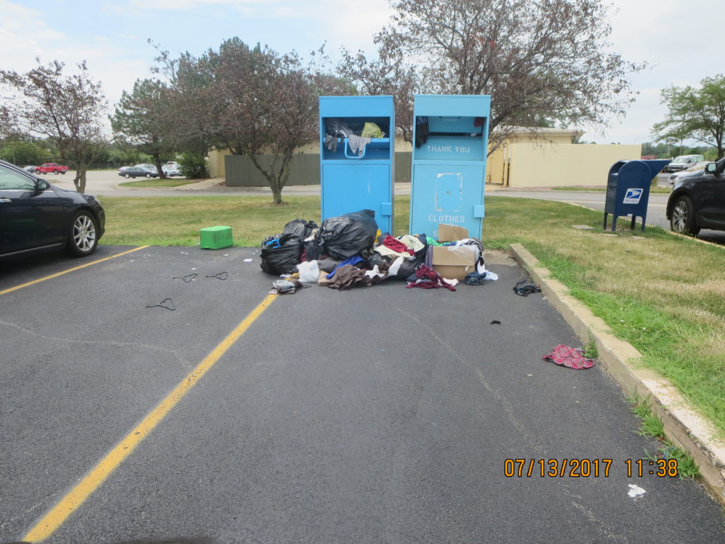 Clothing Collection Bins A Nuisance City of Champaign