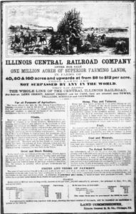 Railroad Land Sale Ad