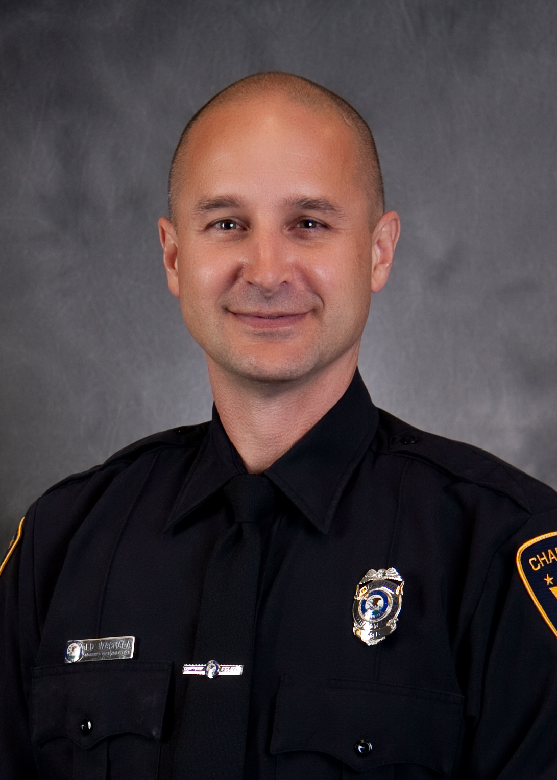 Champaign Police Officer Ed Wachala Retires City of Champaign