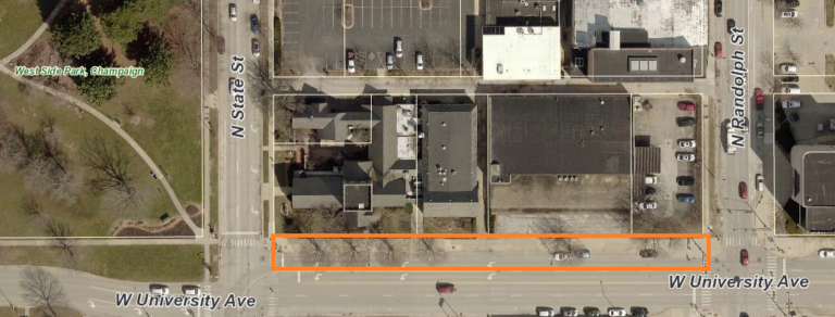 University Avenue Lane Closure (Between Randolph Street and State