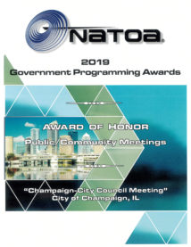2019 Government Programming Award