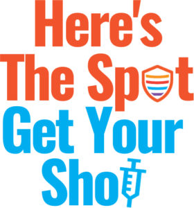 Here's the Spot Get Your Shot logo