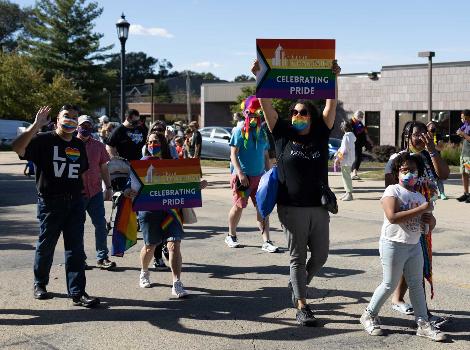 City of Champaign Participates in Pride Fest Parade City of Champaign