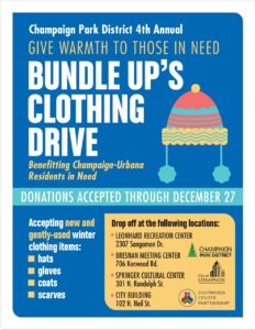 Picture of Bundle Up's Clothing Drive flyer