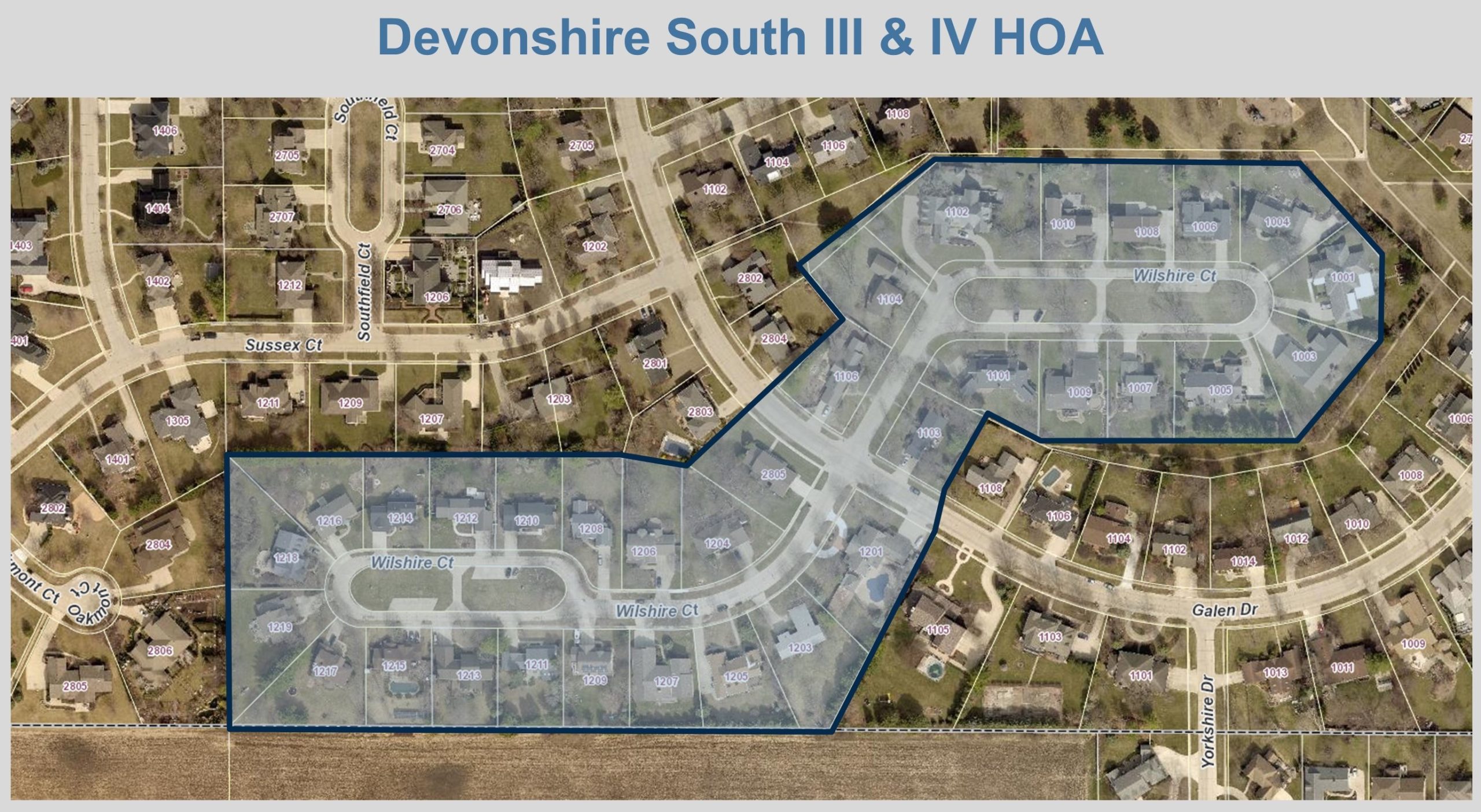 Devonshire South III & IV HOA