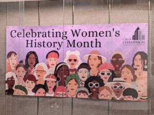 Women's History Display