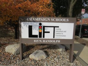 LIFT Champaign sign