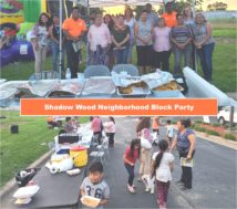 Pic of Shadow Wood Neighborhood Block Party