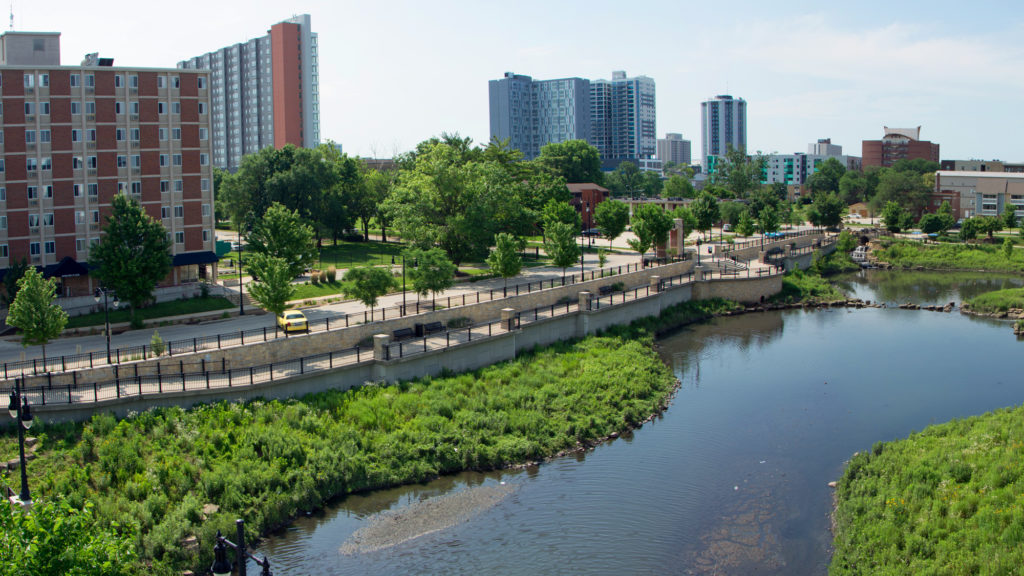 Boneyard Creek and Campustown - City of Champaign