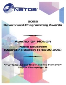 2022 NATOA Award