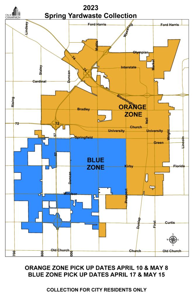 2023 Spring Yard Waste Collection City of Champaign