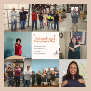 Photo montage of City Staff for International Women's Day 2023