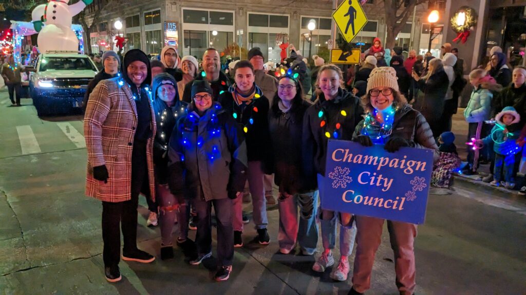 Annual Parade of Lights Illuminates Downtown Champaign City of Champaign