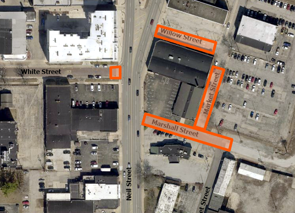 Map_South Downtown Sanitary Sewer Project