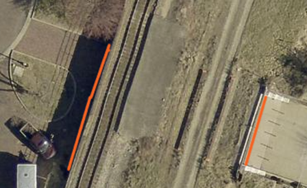 Overhead depiction of Main Street Viaduct