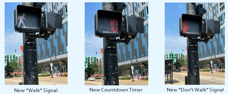 New Crosswalk Signals on Campus