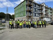 Neighborhood Services Staff attend site visit at Bristol Senior Residences