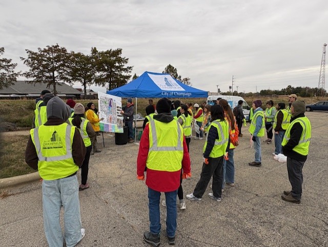 Boneyard Creek cleanup crew