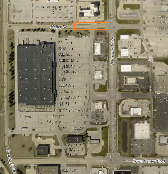 Map_Meijer west of Prospect