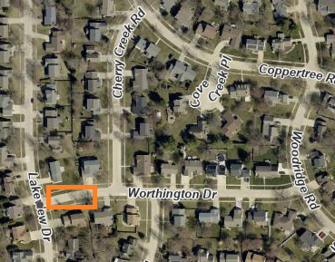 Map_Worthington east of Lakeview