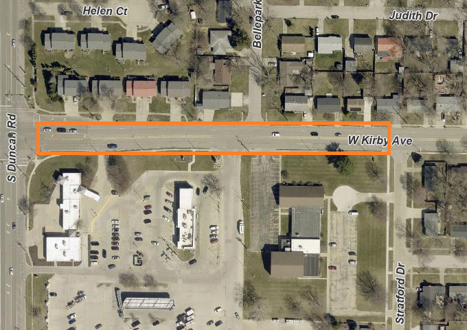 Map_Kirby between Duncan and Stratford